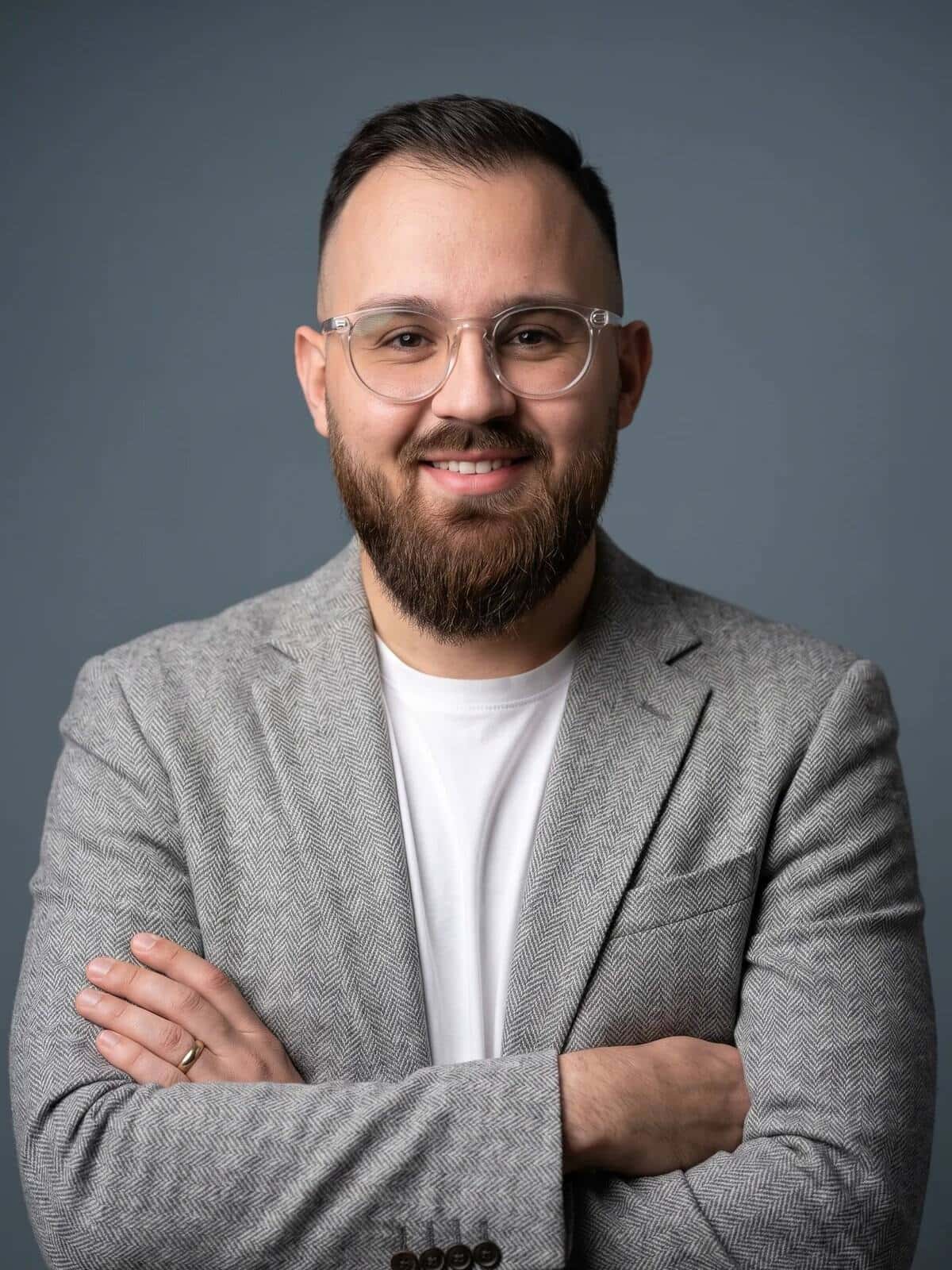 Tomaž Vodnik, owner of Vodnik Digital Solutions in Strengelbach